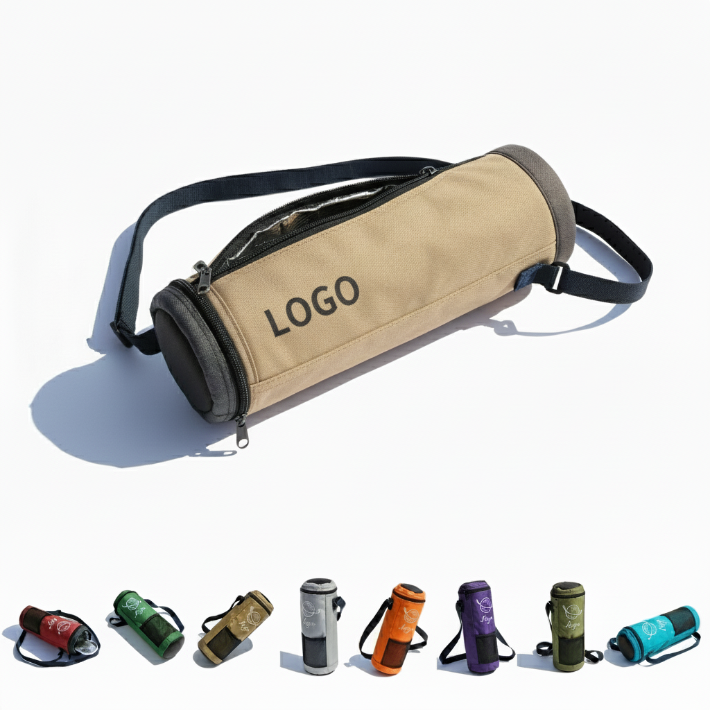 Durable Oxford Cloth Insulated Beverage Carrier Bag with Cross-Body Strap