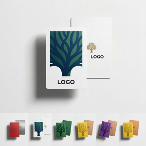 Premium Tree of Life Design PVC Cards in Multi-Color Set